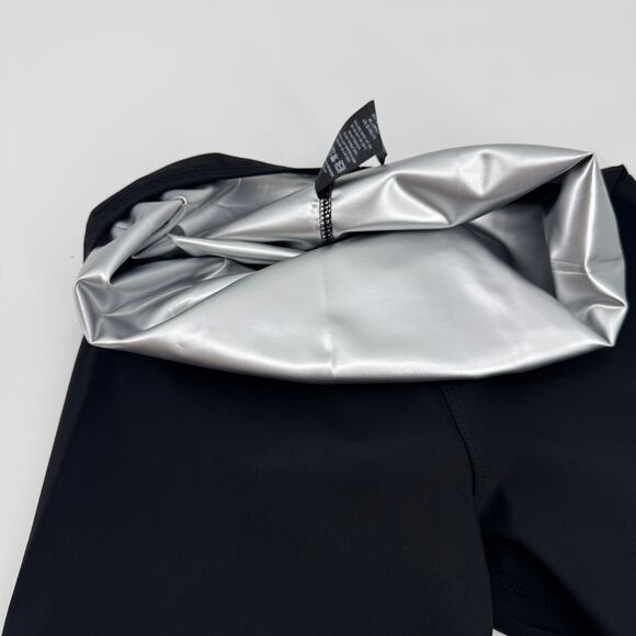 Nano Hertz Black Sauna Sweat Shapewear Work Out Activewear Shorts Medium NWOT - Picture 6 of 11